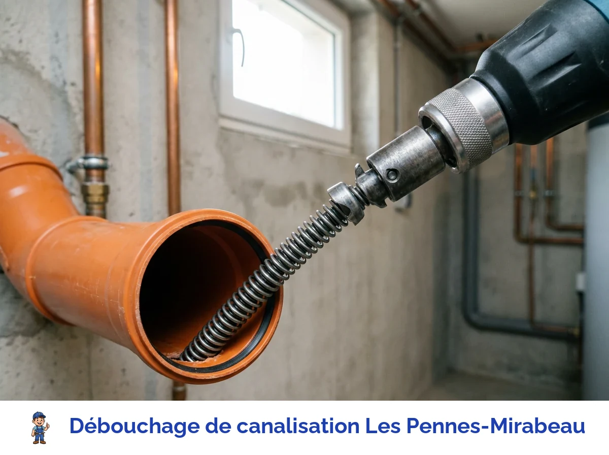Débouchage de canalisation à Les Pennes-Mirabeau
