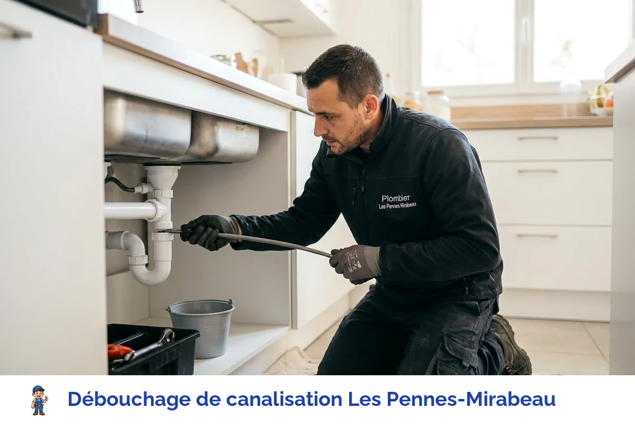 Débouchage de canalisation à Les Pennes-Mirabeau