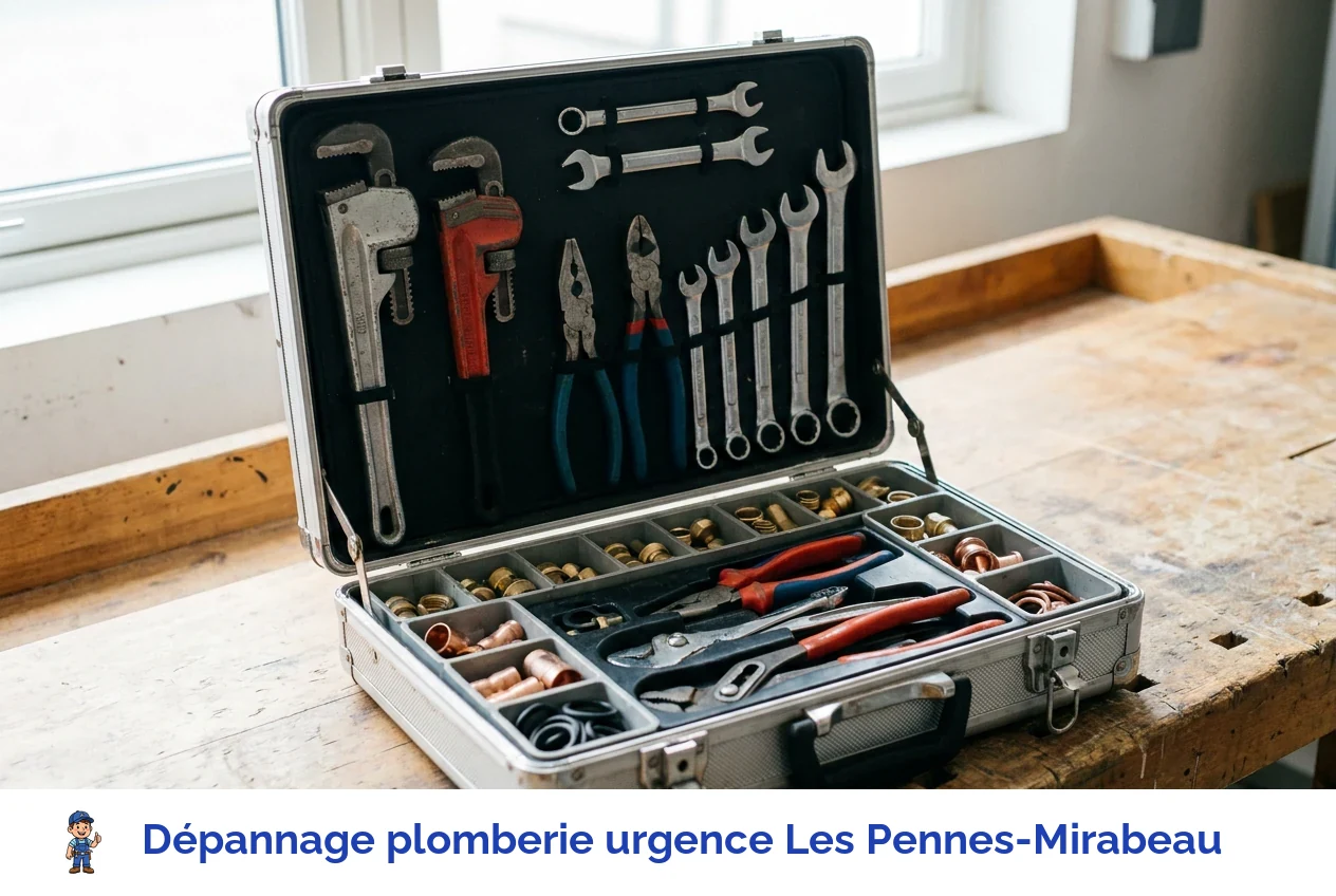 Dépannage plomberie urgence à Les Pennes-Mirabeau