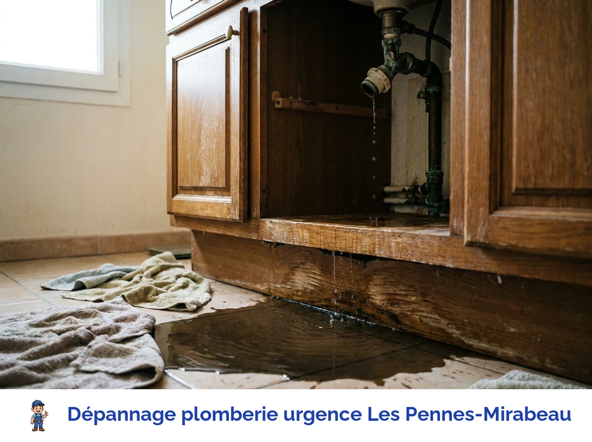 Dépannage plomberie urgence à Les Pennes-Mirabeau