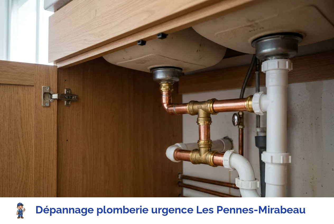Dépannage plomberie urgence à Les Pennes-Mirabeau