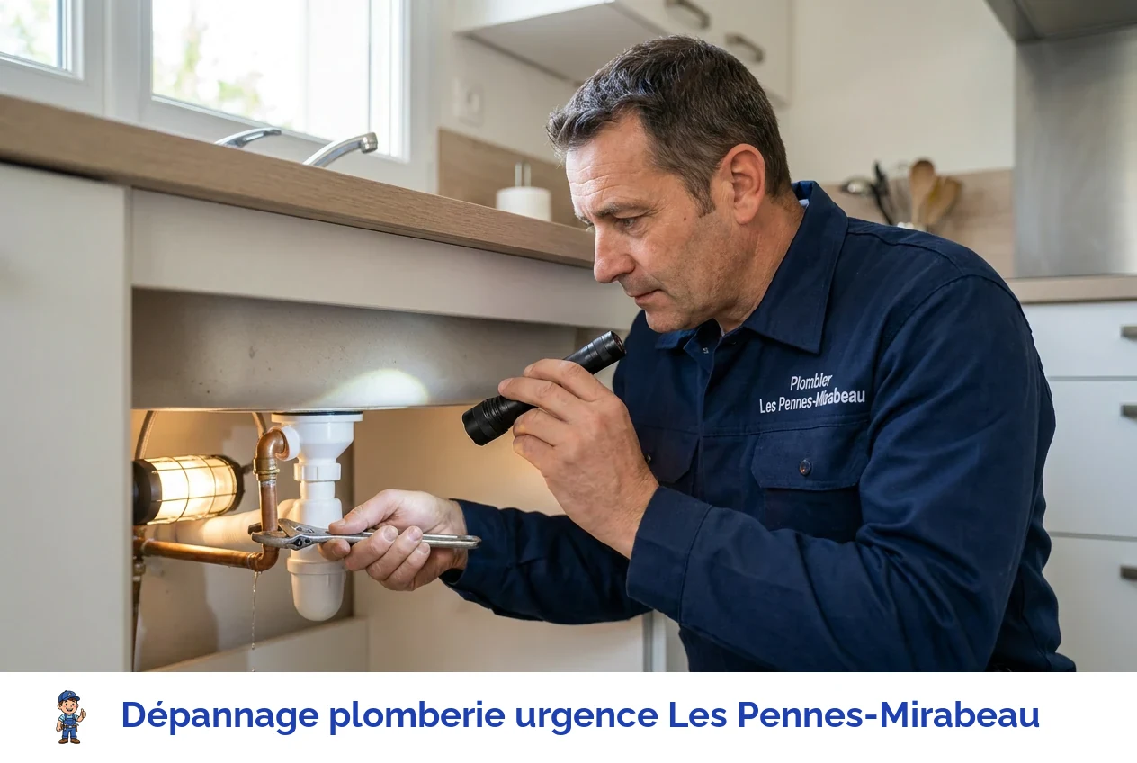 Dépannage plomberie urgence à Les Pennes-Mirabeau