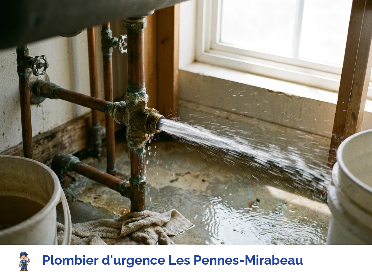 Plombier d'urgence à Les Pennes-Mirabeau