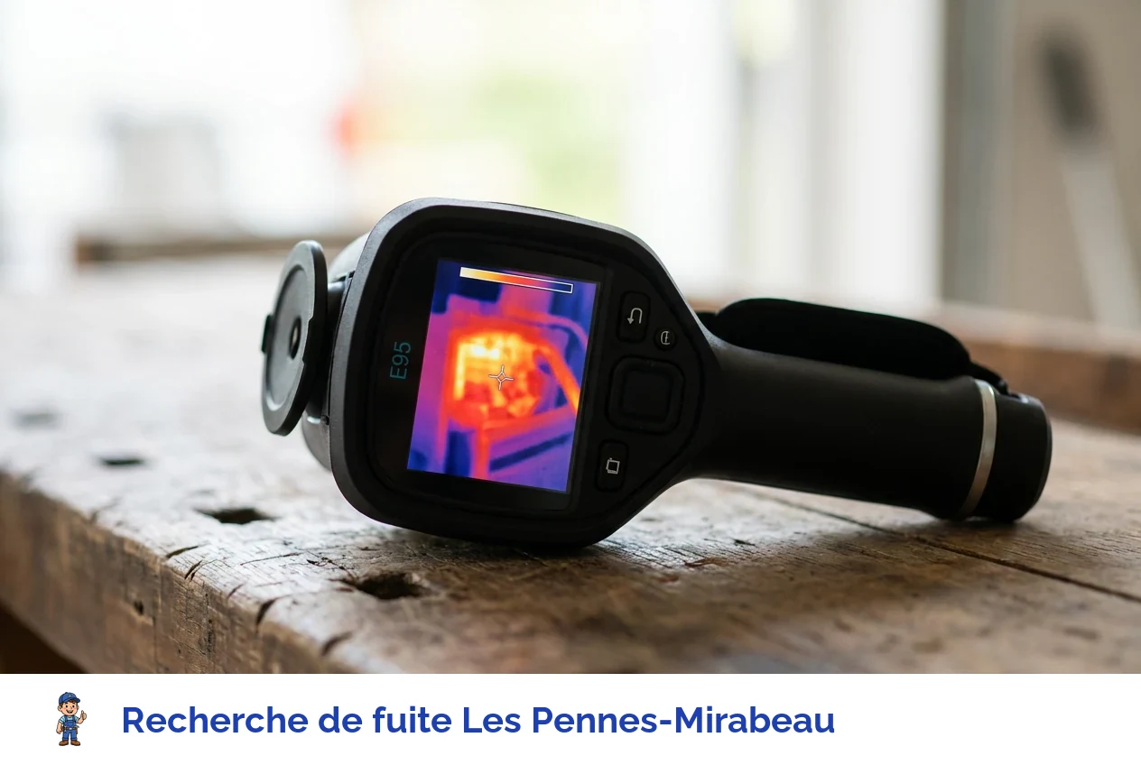 Recherche de fuite à Les Pennes-Mirabeau