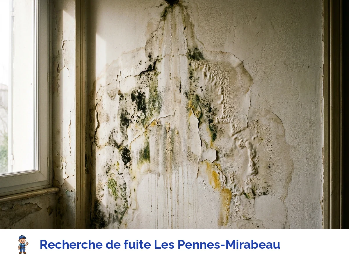 Recherche de fuite à Les Pennes-Mirabeau