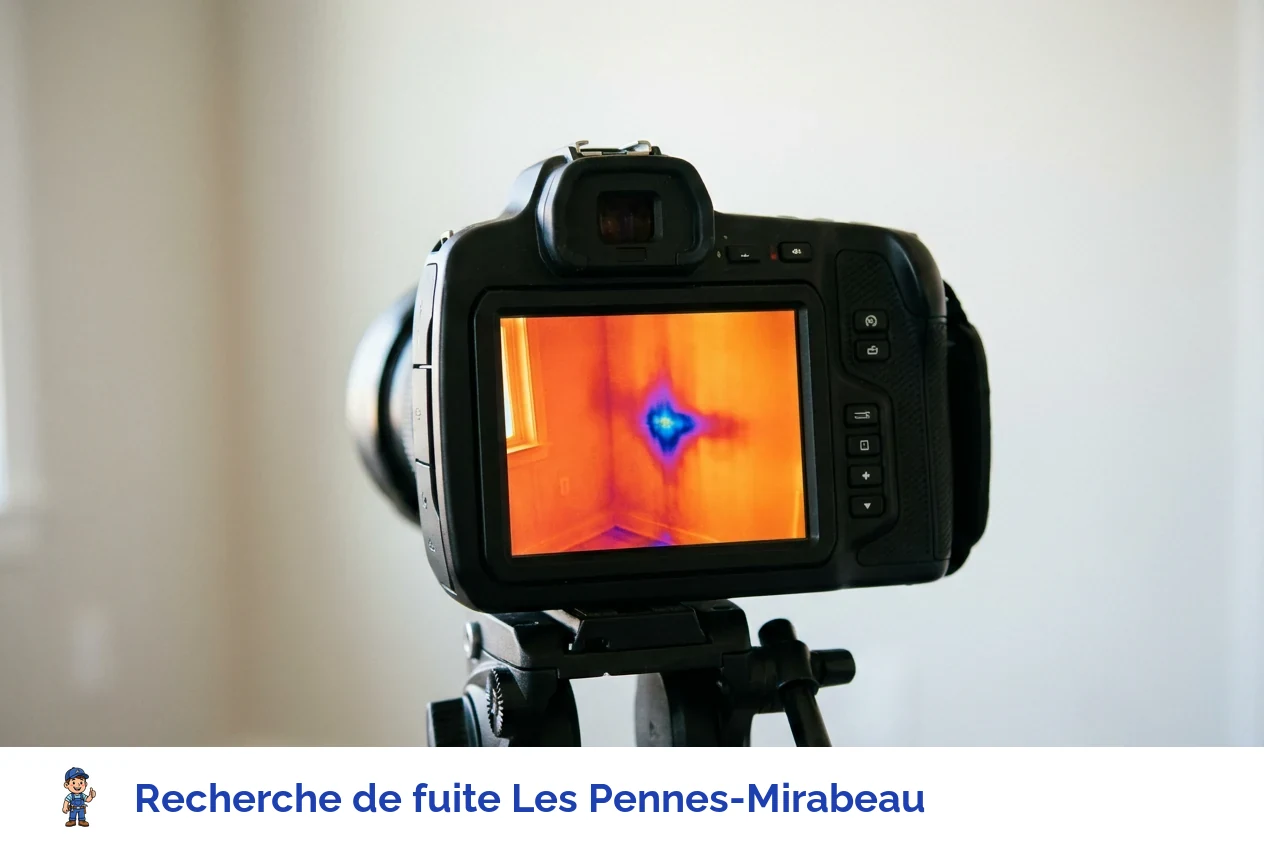 Recherche de fuite à Les Pennes-Mirabeau